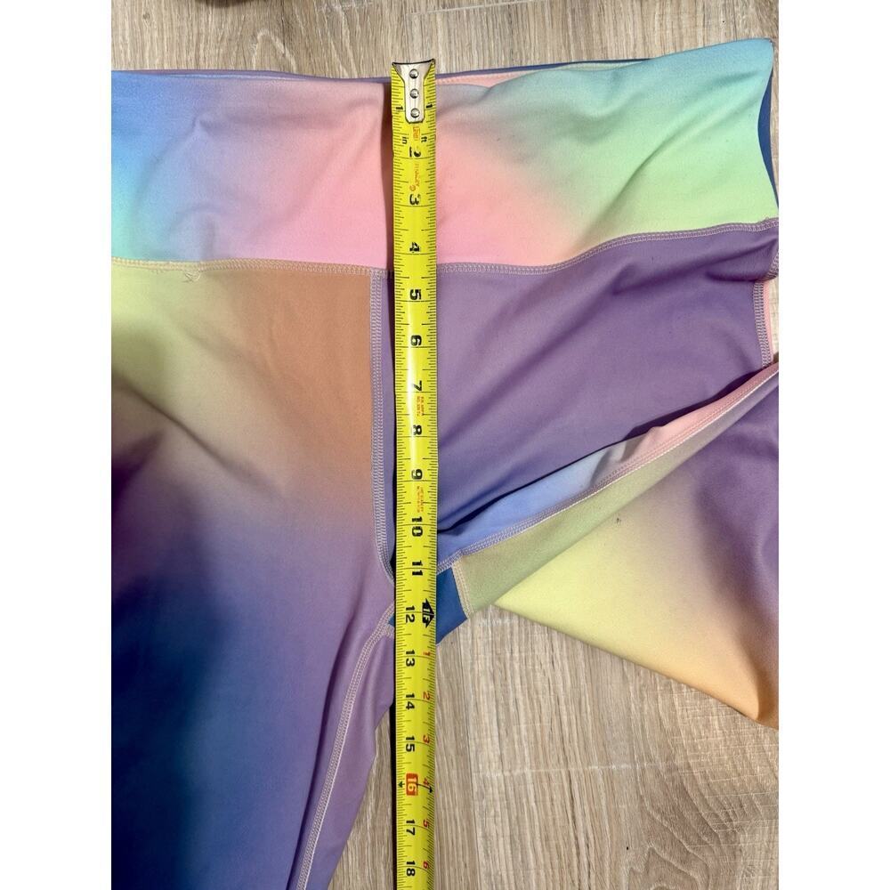 Mono B Rainbow Ombre High-Waist Leggings Size 1XL Yoga Activewear - Picture 8 of 8